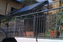Montaggio pannello solare